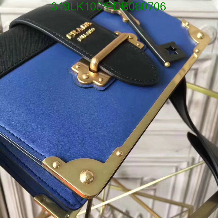 Prada Bag-(Mirror)-Diagonal-,Code: PDB060706,$: 319USD