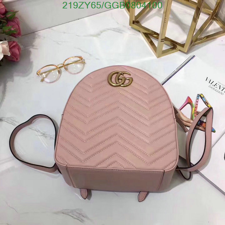 Gucci Bag-(Mirror)-Backpack-,Code: GGB0804100,$:219USD