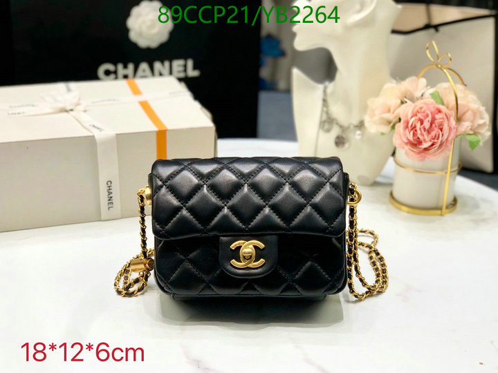 Chanel Bags ( 4A )-Diagonal-,Code: YB2264,$: 89USD