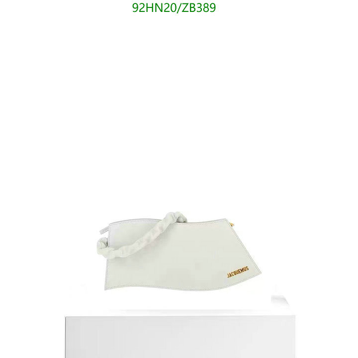 Jacquemus Bag-(4A)-Handbag-,Code: ZB389,$: 92USD