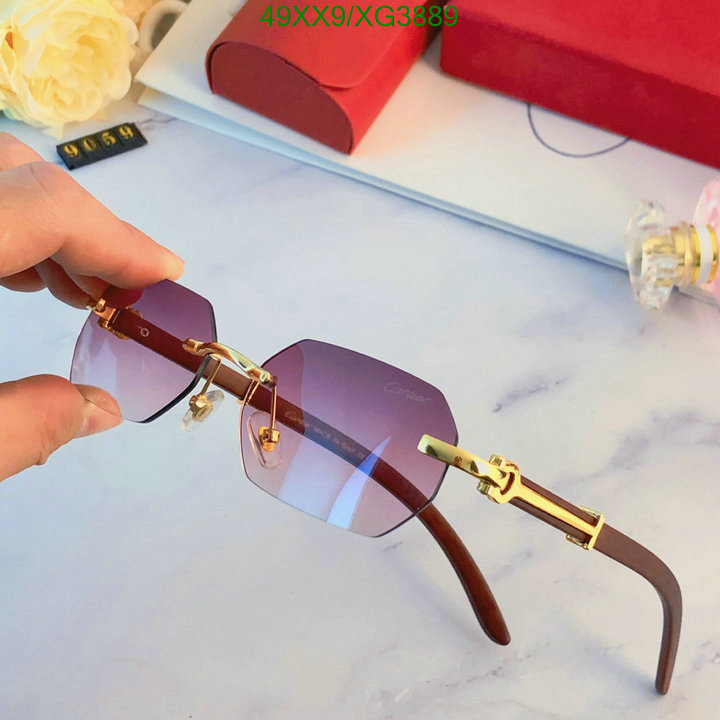 Glasses-Cartier, Code: XG3889,$: 49USD