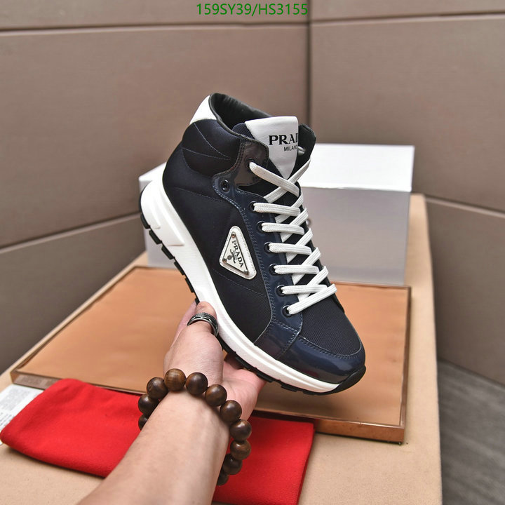 Men shoes-Prada, Code: HS3155,$: 159USD