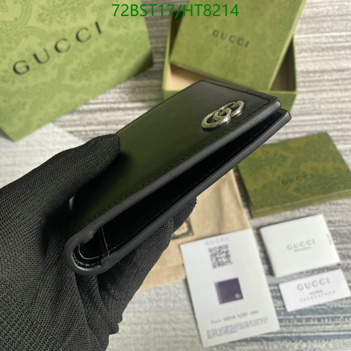 Gucci Bag-(Mirror)-Wallet-,Code: HT8214,$: 72USD