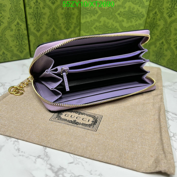 Gucci Bag-(4A)-Wallet-,Code: XT2690,$: 55USD