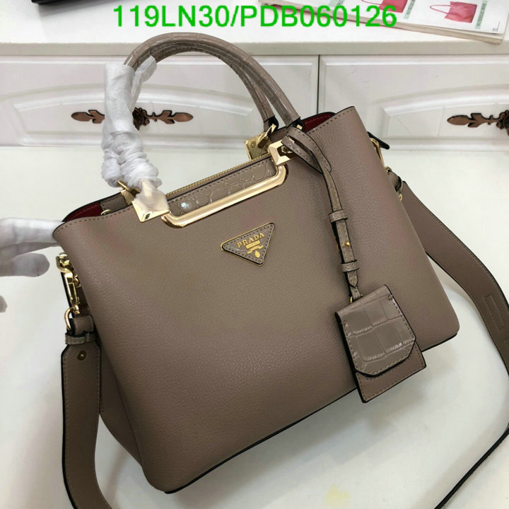 Prada Bag-(4A)-Handbag-,Code:PDB060126,$: 119USD