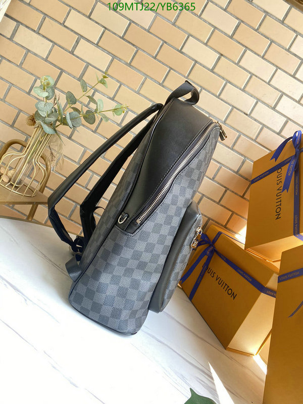 LV Bags-(4A)-Backpack-,Code: YB6365,$: 109USD