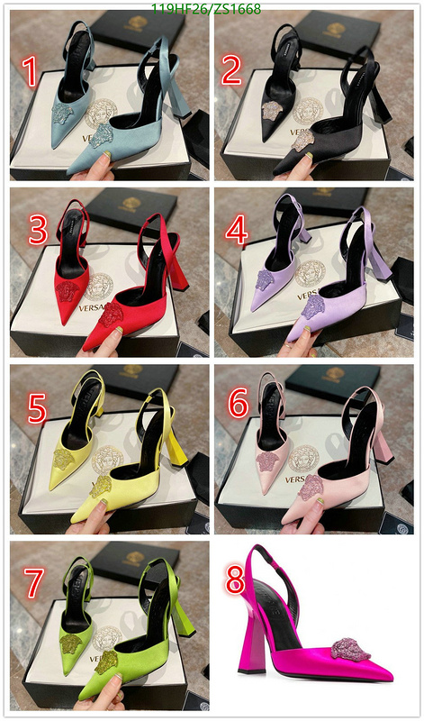 Women Shoes-Versace, Code: ZS1668,$: 119USD