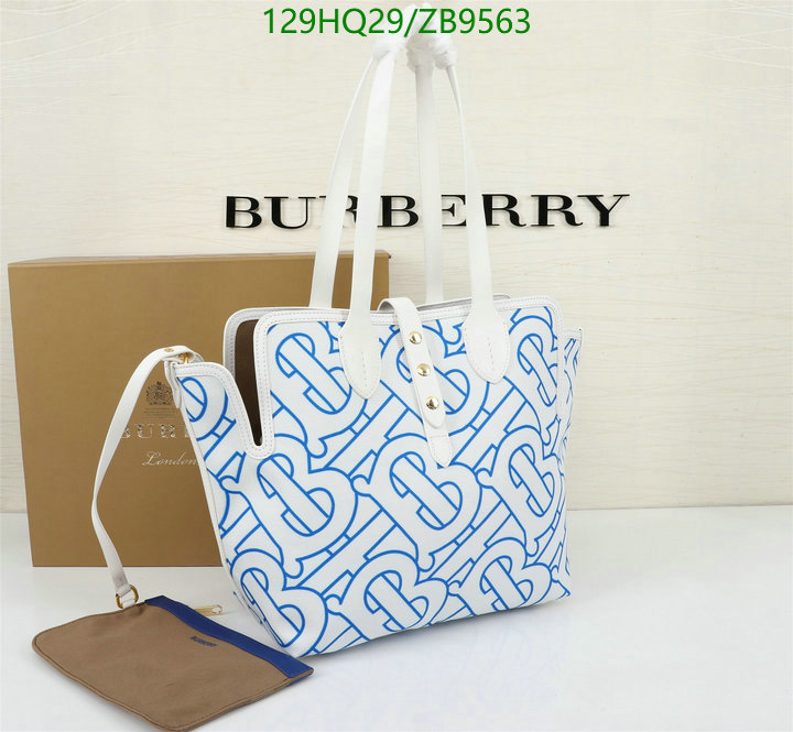 Burberry Bag-(4A)-Handbag-,Code: ZB9563,$: 129USD