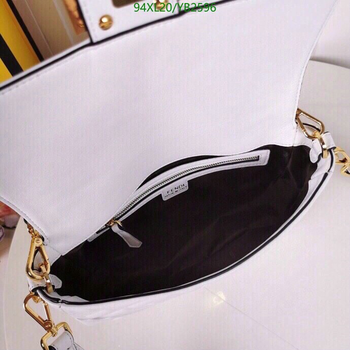 Fendi Bag-(4A)-Baguette-,Code: YB2596,$: 94USD