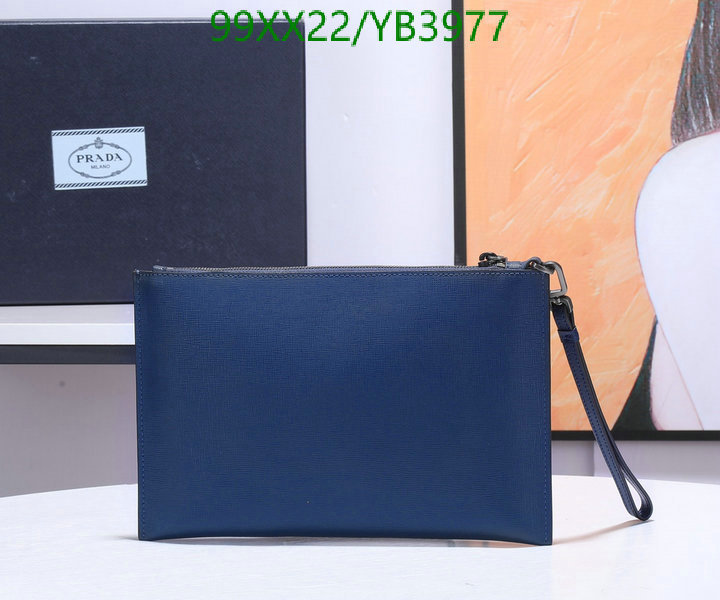 Prada Bag-(Mirror)-Clutch-,Code: YB3977,$: 99USD