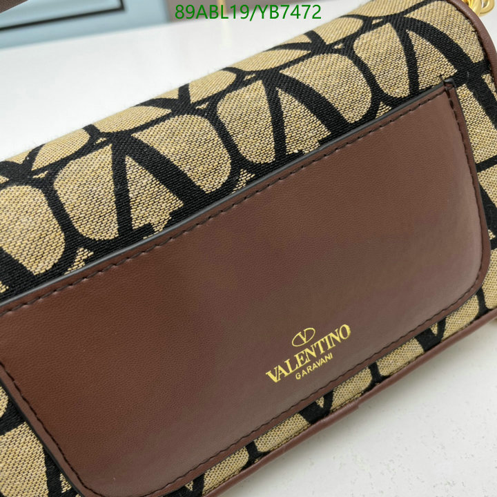 Valentino Bag-(4A)-LOC-V Logo ,Code: YB7472,$: 89USD