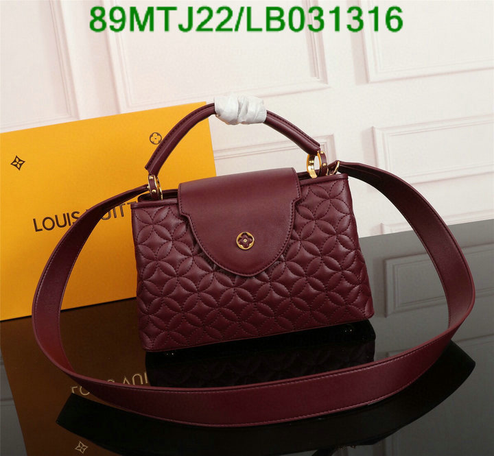 LV Bags-(4A)-Handbag Collection-,Code: LB031316,$: 89USD