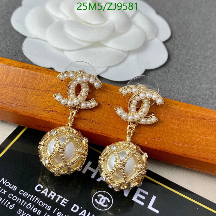 Jewelry-Chanel,Code: ZJ9581,$: 25USD