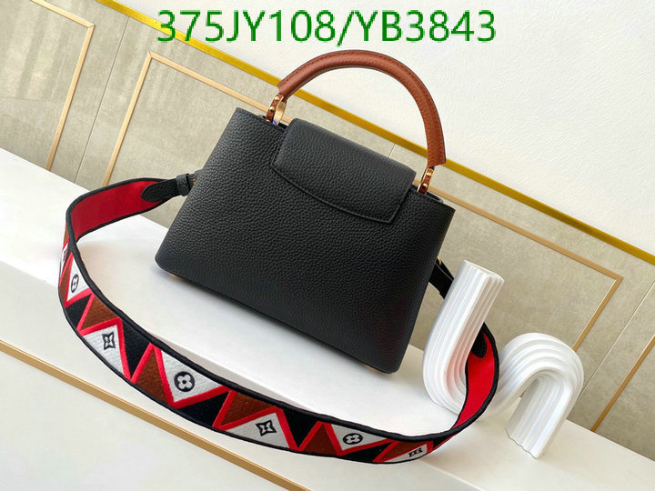 LV Bags-(Mirror)-Handbag-,Code: YB3843,$: 375USD