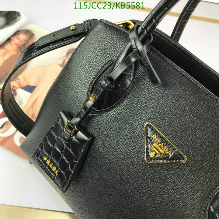 Prada Bag-(4A)-Handbag-,Code: KB5581,$: 115USD