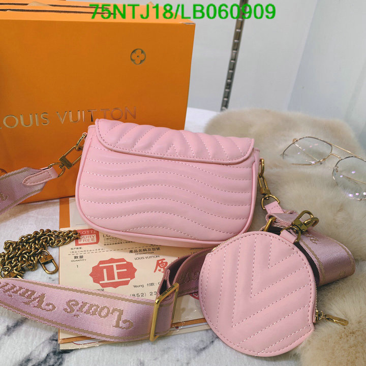 LV Bags-(4A)-New Wave Multi-Pochette-,Code: LB060909,$: 75USD