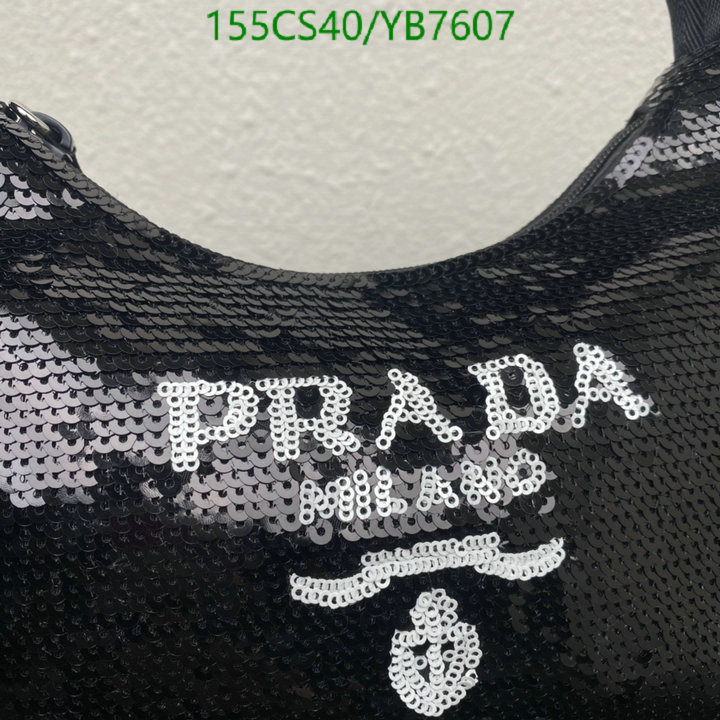 Prada Bag-(Mirror)-Re-Edition 2000,Code: YB7607,$: 155USD