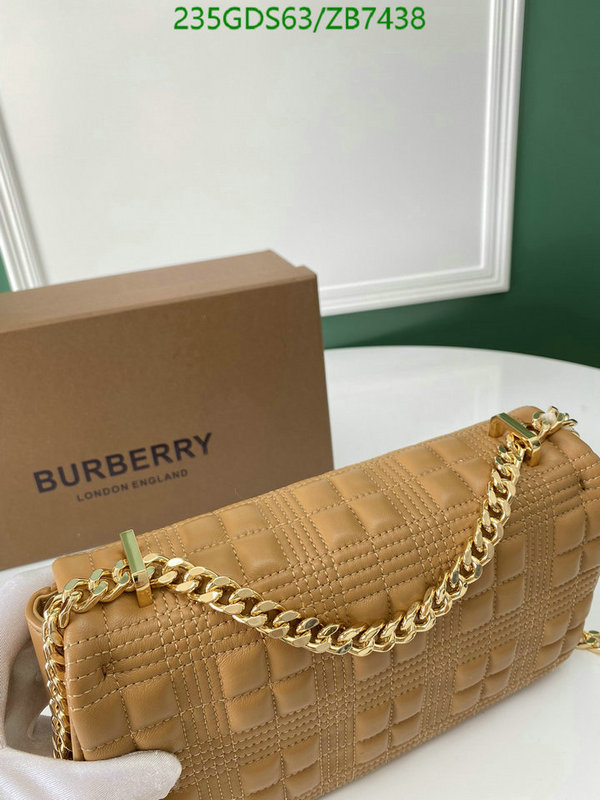 Burberry Bag-(Mirror)-Diagonal-,Code: ZB7438,$: 235USD