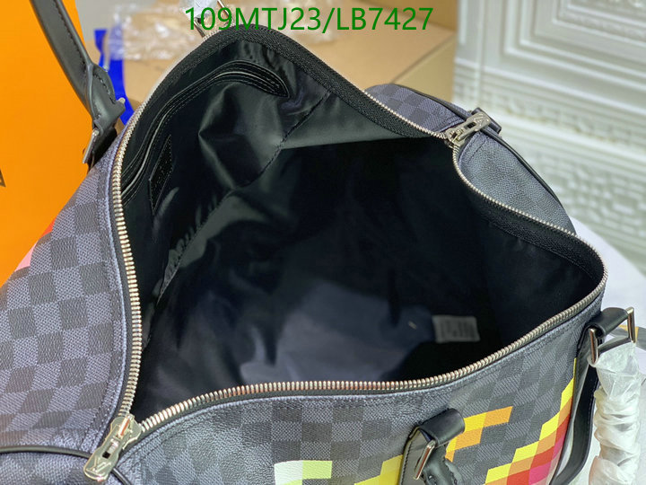 LV Bags-(4A)-Keepall BandouliRe 45-50-,Code: LB7427,$: 109USD