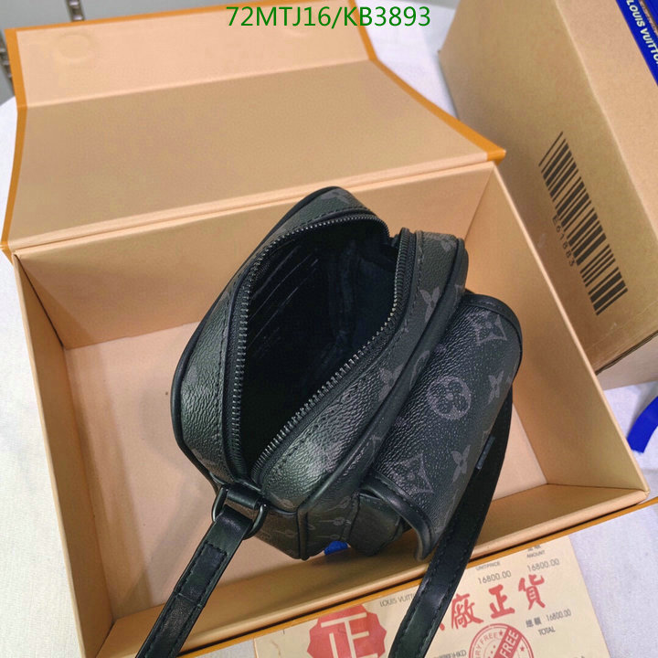LV Bags-(4A)-Pochette MTis Bag-Twist-,Code: KB3893,$: 72USD