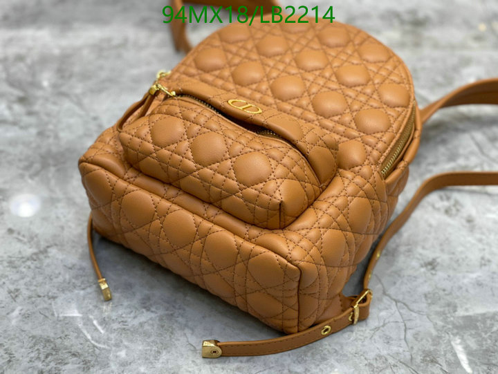 Dior Bags-(4A)-Backpack,Code: LB2214,$: 94USD