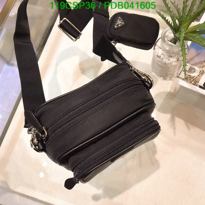 Prada Bag-(Mirror)-Diagonal-,Code: PDB041605,$: 119USD