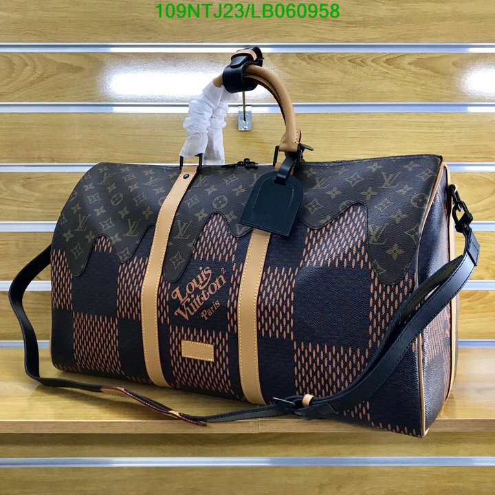 LV Bags-(4A)-Keepall BandouliRe 45-50-,Code: LB060958,$: 109USD