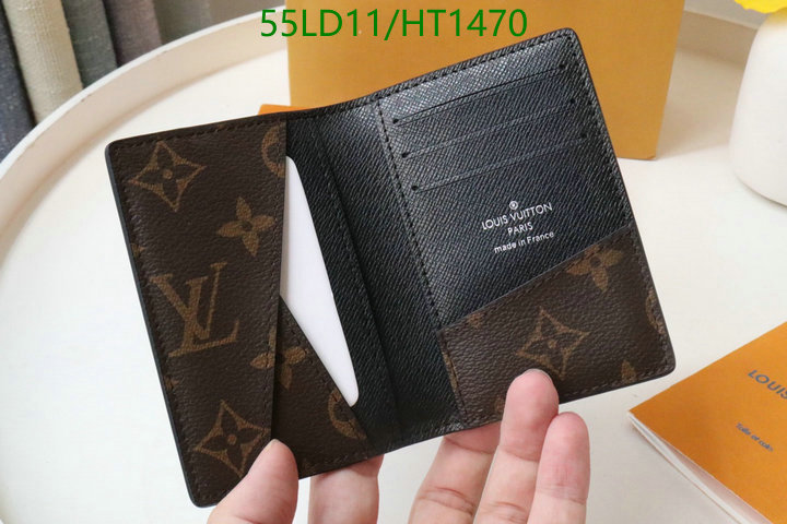 LV Bags-(Mirror)-Wallet-,Code: HT1470,$: 55USD