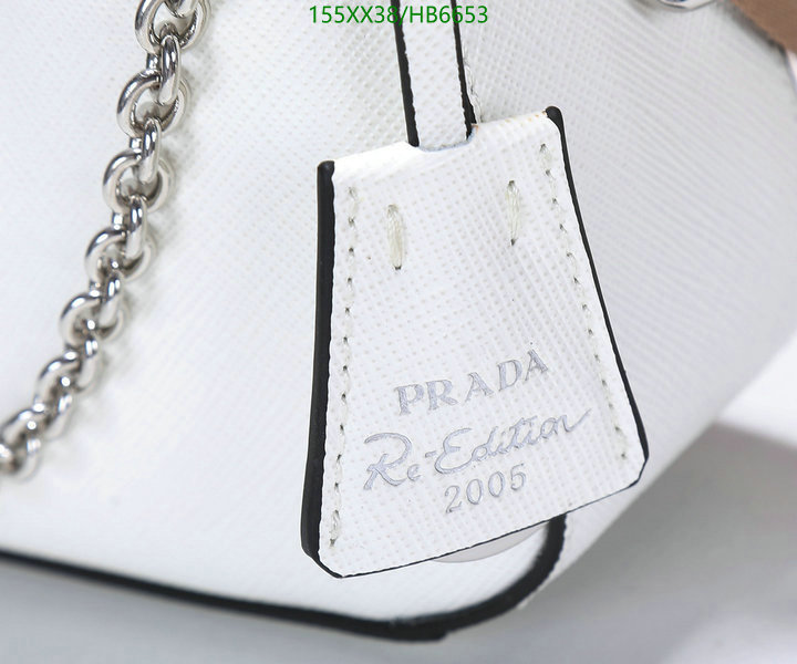 Prada Bag-(Mirror)-Re-Edition 2005,Code: HB6653,$: 155USD