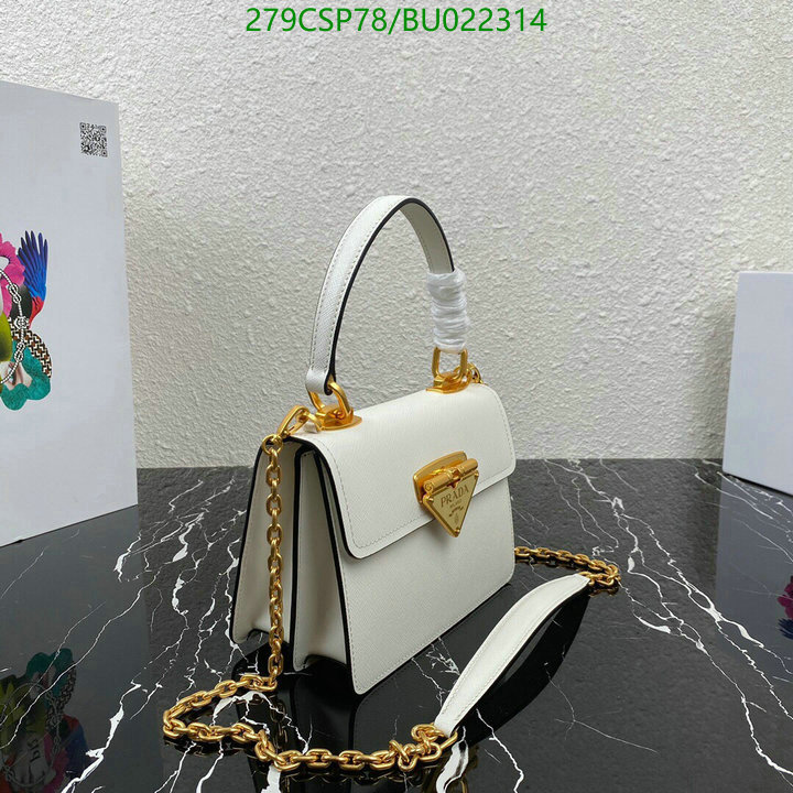 Prada Bag-(Mirror)-Diagonal-,Code: BU022314,$: 279USD