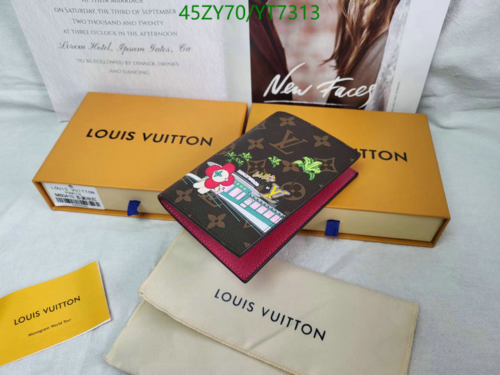 LV Bags-(4A)-Wallet-,Code: YT7313,$: 45USD