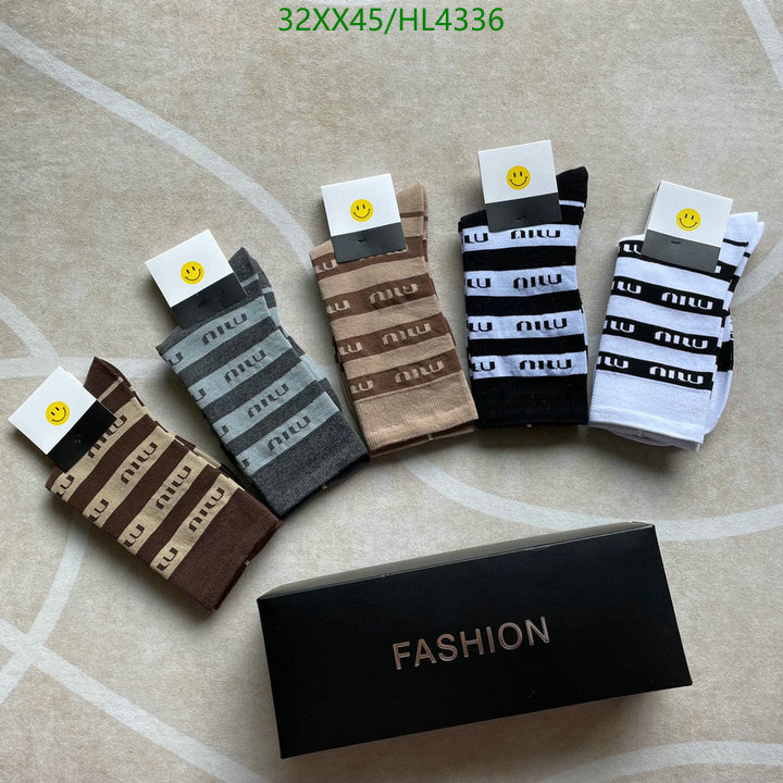 Sock-Miu Miu, Code: HL4336,$: 32USD