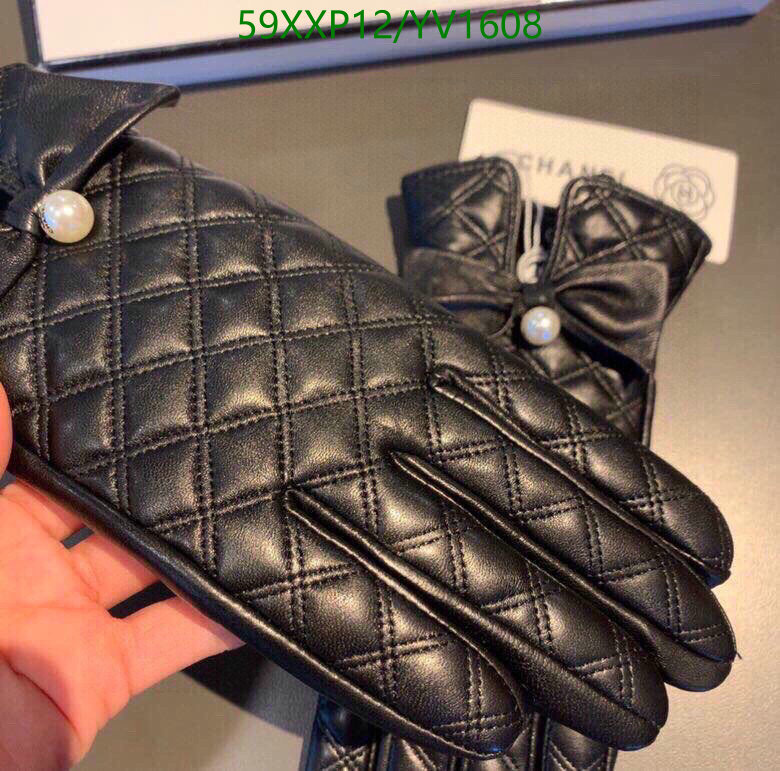 Gloves-Chanel, Code: YV1608,$: 59USD