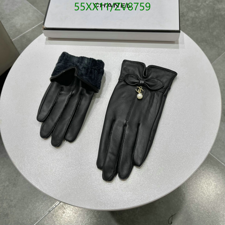 Gloves-Chanel, Code: ZV8759,$: 55USD