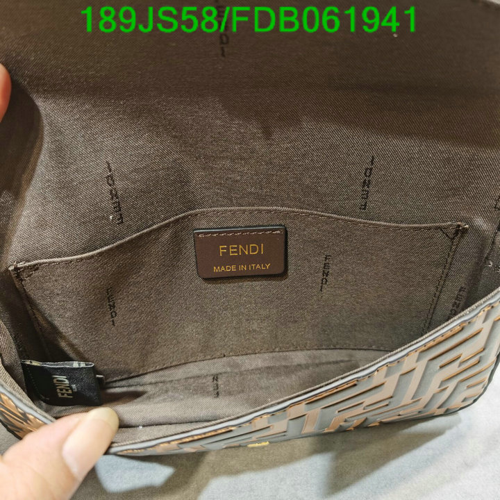 Fendi Bag-(Mirror)-Diagonal-,Code: FDB061941,$: 189USD