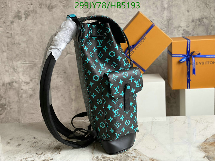 LV Bags-(Mirror)-Backpack-,Code: HB5193,$: 299USD