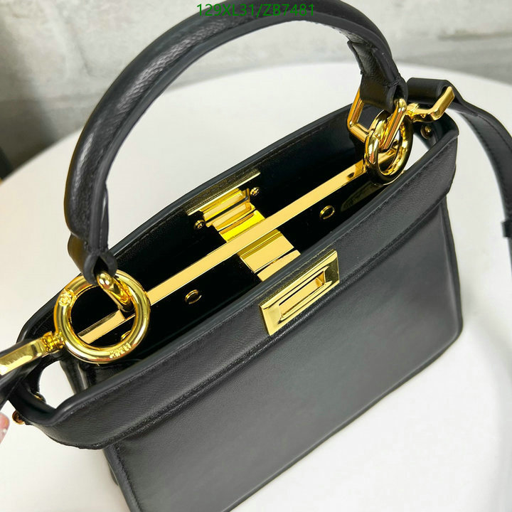 Fendi Bag-(4A)-Peekaboo,Code: ZB7481,$: 129USD