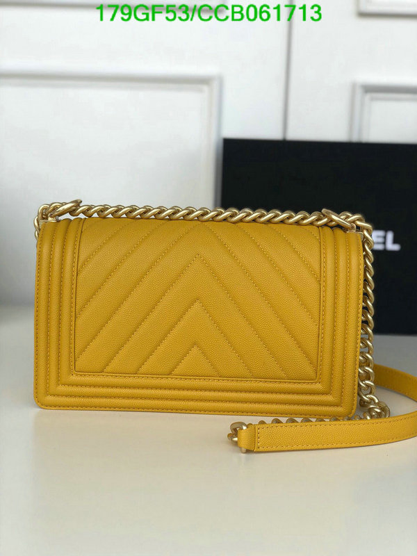 Chanel Bags -(Mirror)-Le Boy,Code: CCB061713,$: 179USD