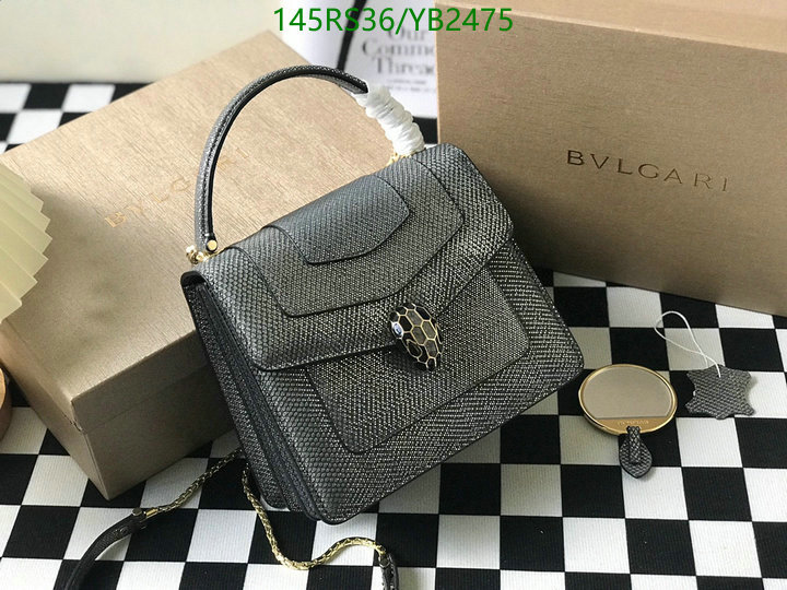 Bvlgari Bag-(4A)-Serpenti Forever,Code: YB2475,$: 145USD