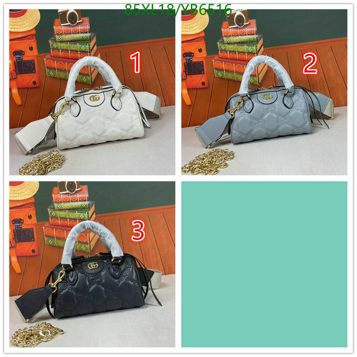 Gucci Bag-(4A)-Diagonal-,Code: YB6516,$: 85USD