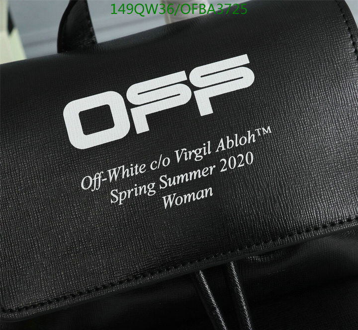 Off-White Bag-(Mirror)-Backpack-,Code: OFBA3725,$: 149USD