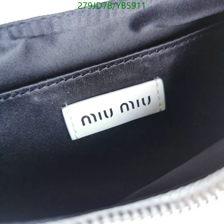Miu Miu Bag-(Mirror)-Diagonal-,Code: YB5911,$: 279USD