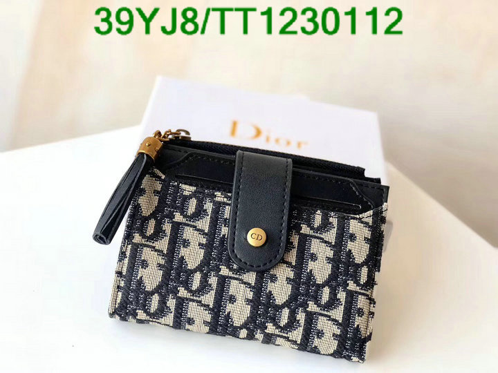 Dior Bags-(4A)-Wallet,Code: TT1230112,$: 39USD