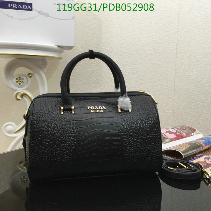 Prada Bag-(4A)-Handbag-,Code: PDB052908,$:119USD