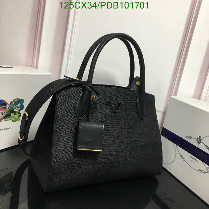 Prada Bag-(4A)-Handbag-,Code: PDB101701,$:125USD