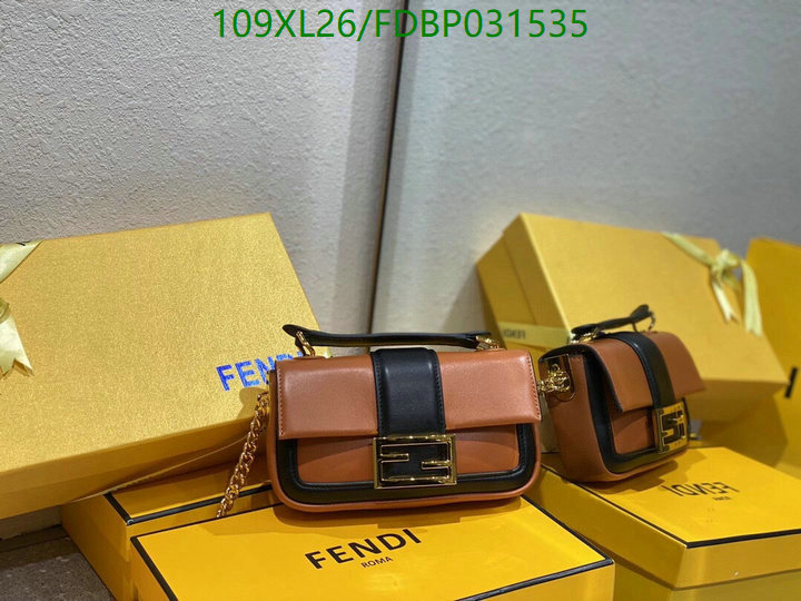 Fendi Bag-(4A)-Baguette-,Code: FDBP031535,$: 109USD