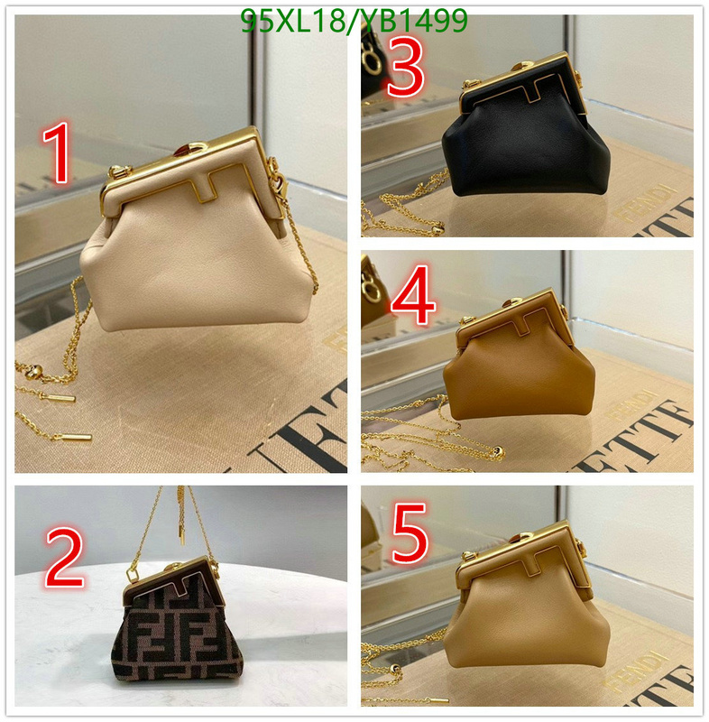 Fendi Bag-(4A)-First Series-,Code: YB1499,$: 95USD