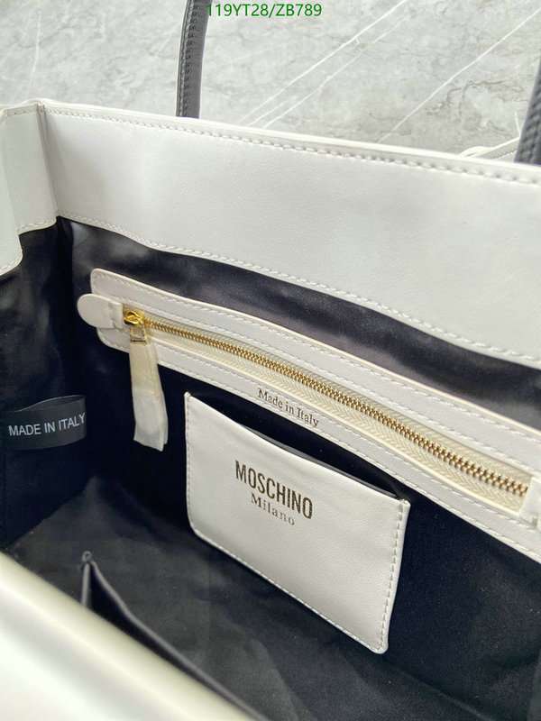 Moschino Bag-(Mirror)-Handbag-,Code: ZB789,$: 119USD