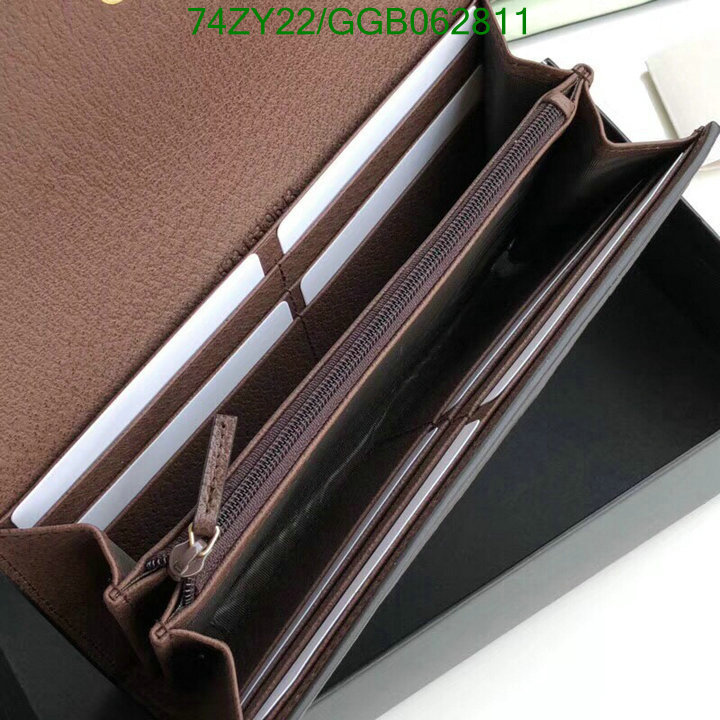 Gucci Bag-(Mirror)-Wallet-,Code: GGB062811,$: 74USD