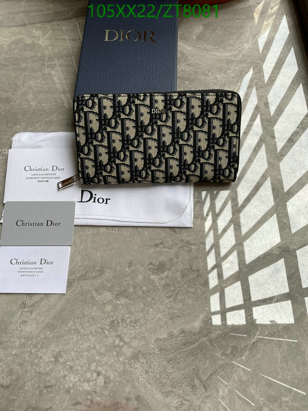 Dior Bags -(Mirror)-Wallet-,Code: ZT8081,$: 105USD